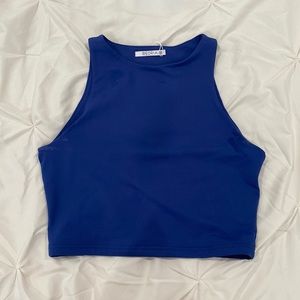 ReoRia navy blue, halter top